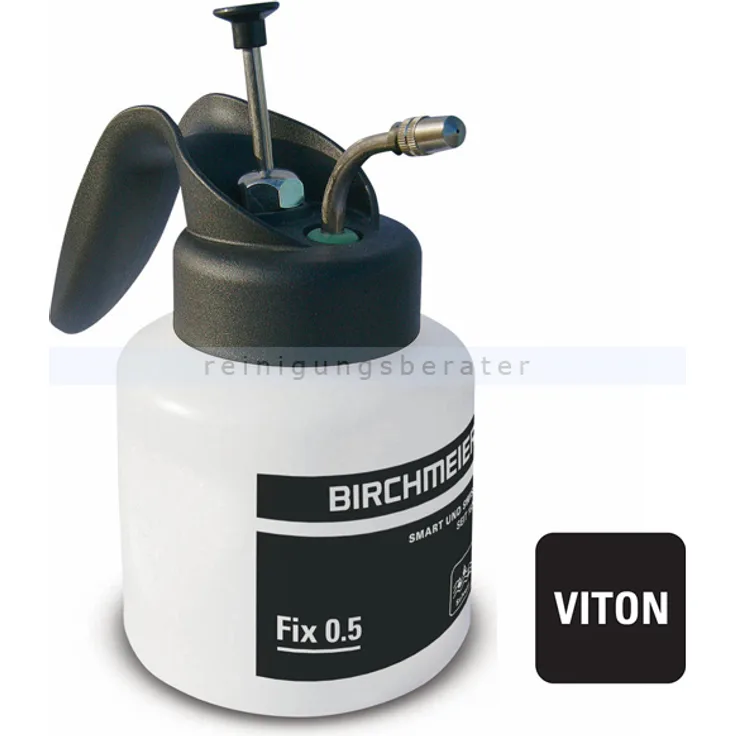 Birchmeier Fix 0.5 Drucksprühgerät Kleinzerstäuber, 0.8 mm Nebeldüse, Vitondichtungen