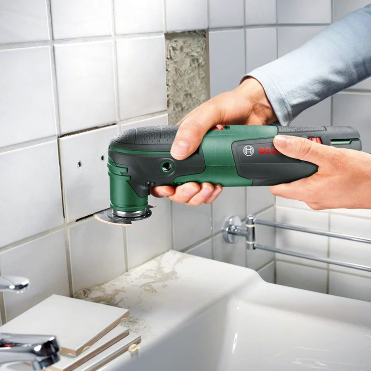 Bosch PMF 220 CE Set Multifunktionswerkzeug Multi-Cutter 220 Watt 1,1 kg, im Koffer – Bild 4