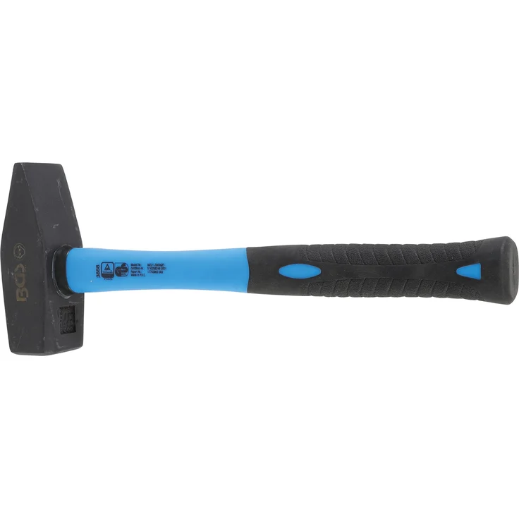 BGS 3858 | Schlosserhammer | Fiberglasstiel | 2000 g | DIN 1041 - Preisvergleich – Bild 1