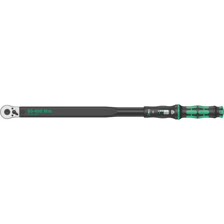 Wera 05075624001 Click-Torque C 5 Drehmomentschlüssel mit Umschaltknarre, 1-2 Zoll, 80-400 Nm – Bild 1