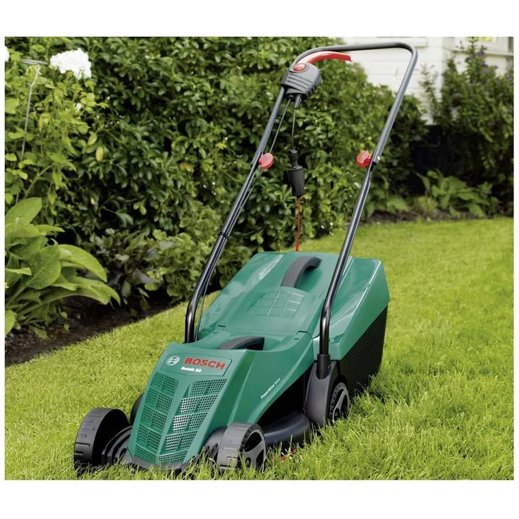 Bosch Rotak 32 - 0 600 885 B00, 32 cm Schnittbreite, Elektro-Rasenmäher, 1200 Watt Leistung, 31 l Fangkorbvolumen – Bild 3