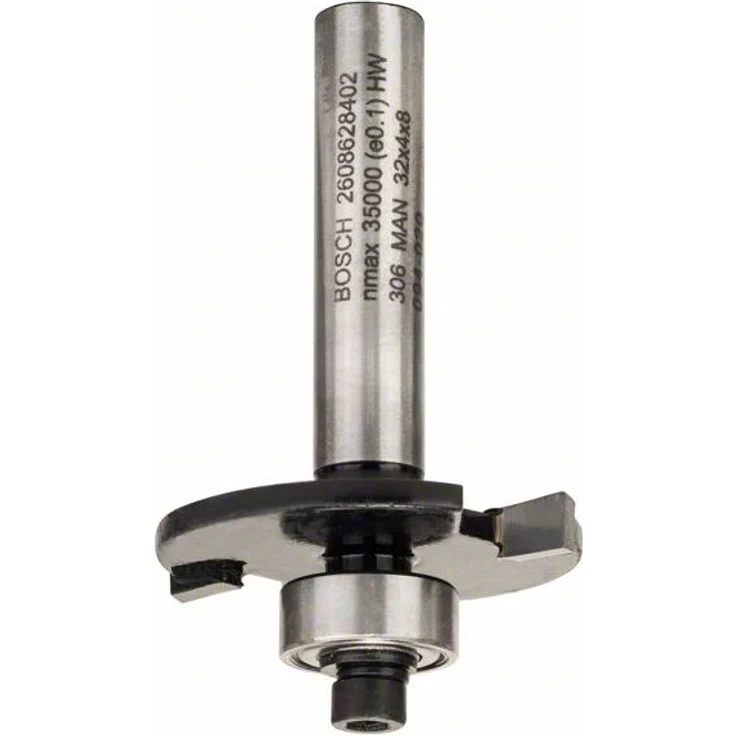 Bosch Professional Zubehör 2 608 628 402 Scheibennutfräser 8 mm, D1 32 mm, L 4 mm, G 51 mm – Bild 2