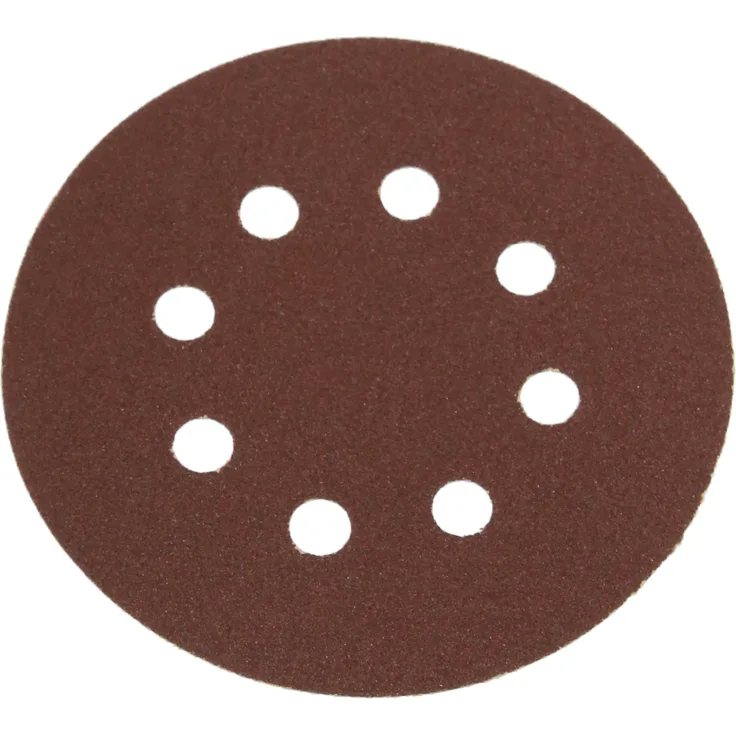 Silverline 382903 Klettschleifscheiben, gelocht, 125 mm, 10er-Pckg. 120er-Körnung