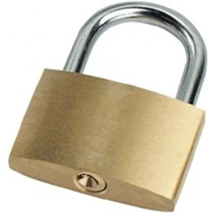 Brüder Mannesmann Messing-Vorhangschloss 30 mm, M 413-30