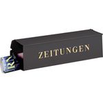 BURG-WÄCHTER Zeitungsbox mit geprägeter Schrift, Metall, 808 E, Eisen