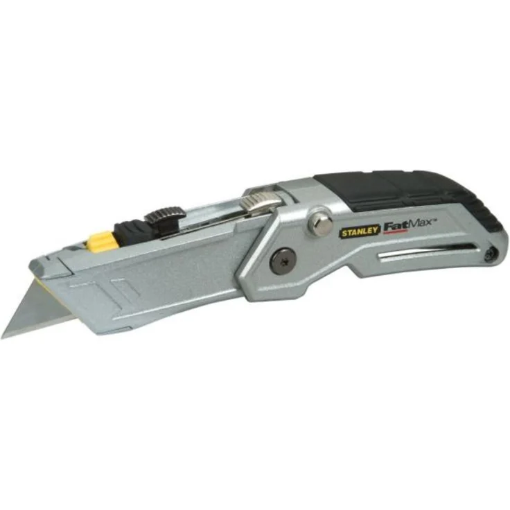 Stanley FatMax Klappmesser Twin Blade (einklappbar, ergonomisches Design, werkzeugloser Klingenwechsel) 0-10-825 – Bild 1