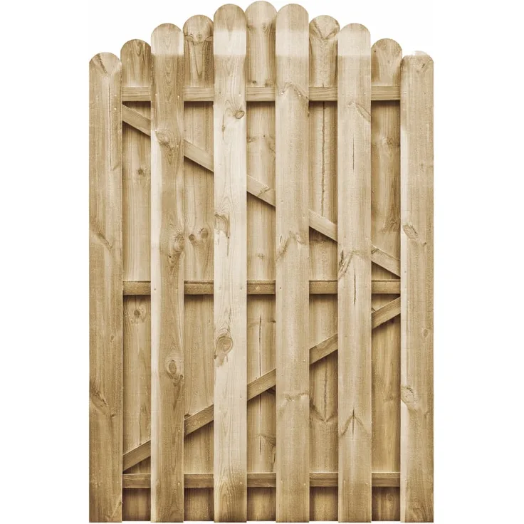 vidaXL Gartentor Imprägniertes Kiefernholz 100 x 150 cm