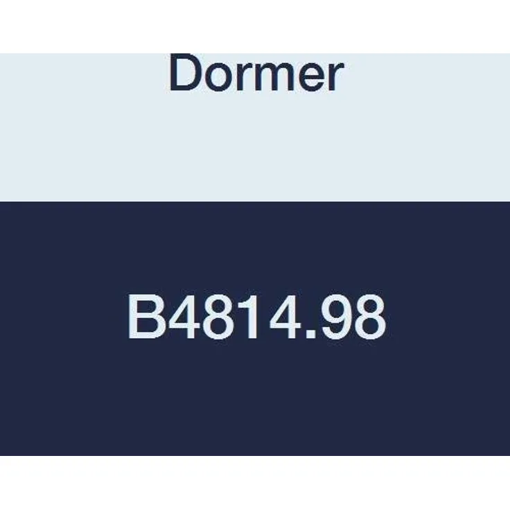 DORMER NC-Reibahle B481 DIN 8093 B Nenn-Ø 4,98 mm HM Blank dallgenutet