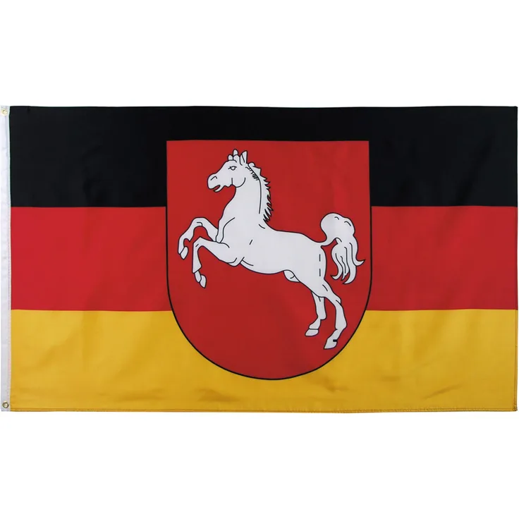 Fahne, Niedersachsen,Polyester, 90 x 150 cm