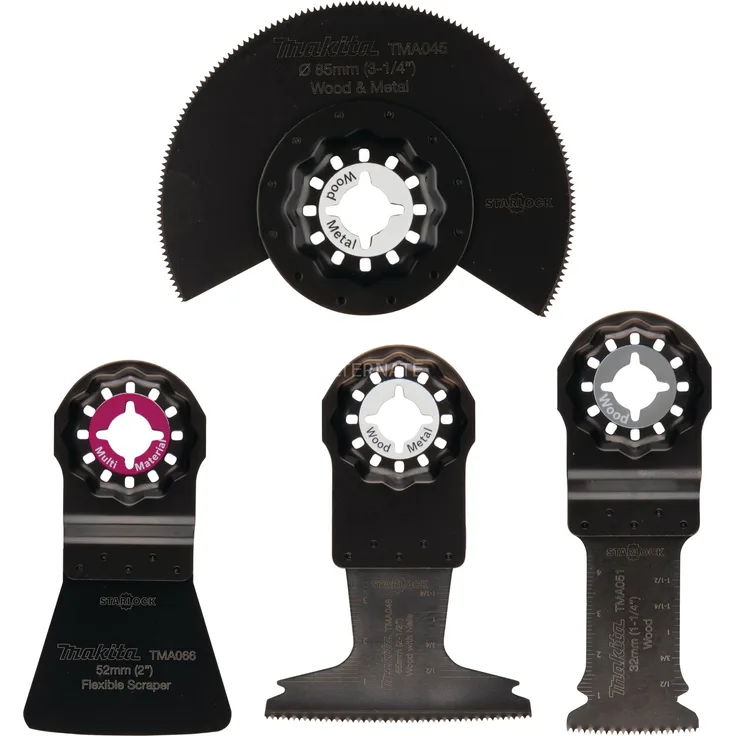 Makita B-67505 Fußboden-Set 2 Sägeblatt-Satz, 4-teilig