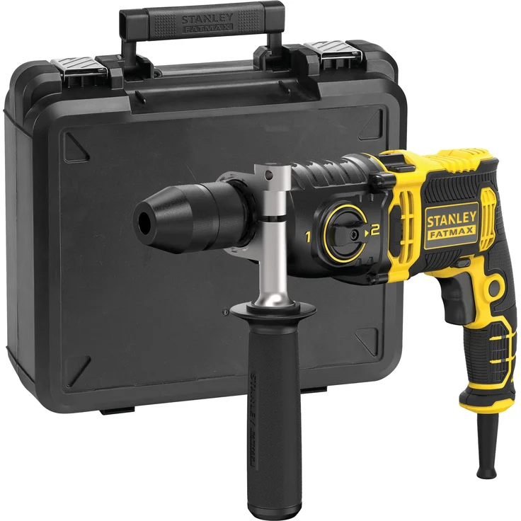 STANLEY FMEH850K-QS Taladro Percutor 850W 2 Velocidades, 850 W
