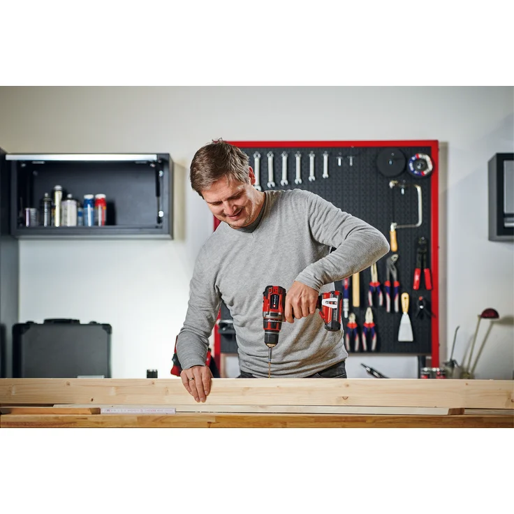 Einhell 18V Akku-Bohrschrauber TE-CD 18-50 Li BL Power X-Change PXC - 2x Akku 2,0Ah – Bild 6