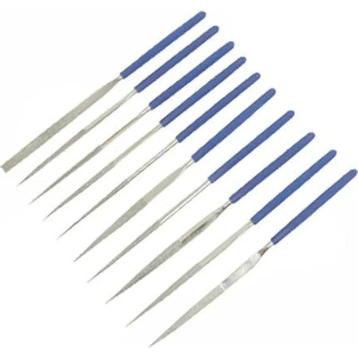 Silverline 633509 Diamant-Nadelfeilen,10-tlg.