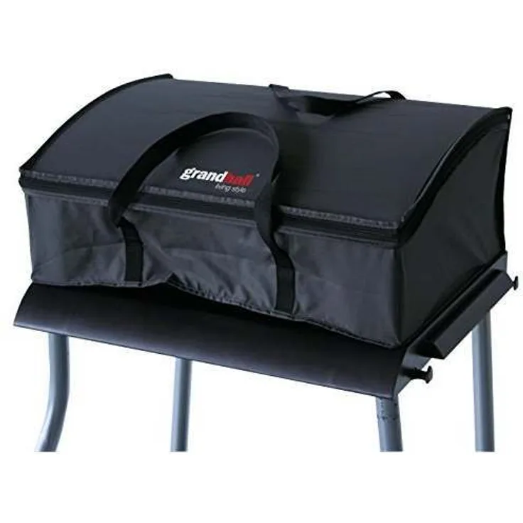 Grandhall Grillabdeckung, für Grandhall GP-Grill, grau, Kunststoff, wasser- und windabweisend