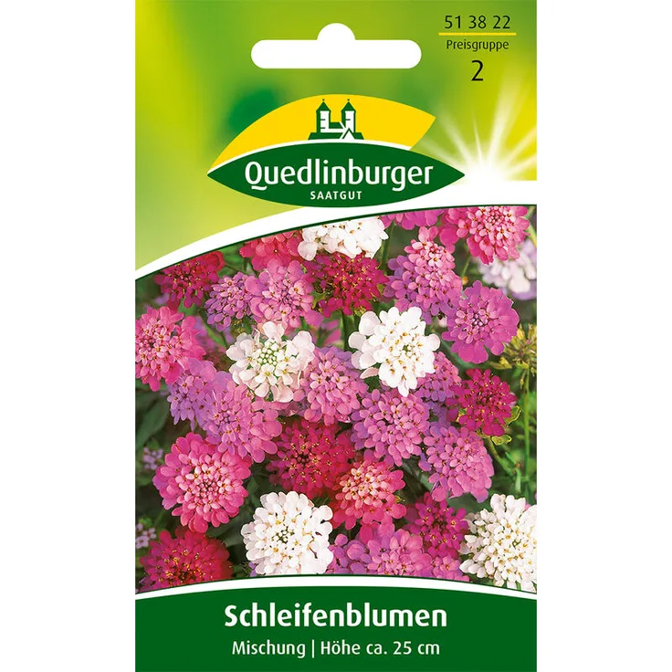 QUEDLINBURGER SAATGUT Quedlinburger Saatgut - Schleifenblume Mischung Blumensamenmischung