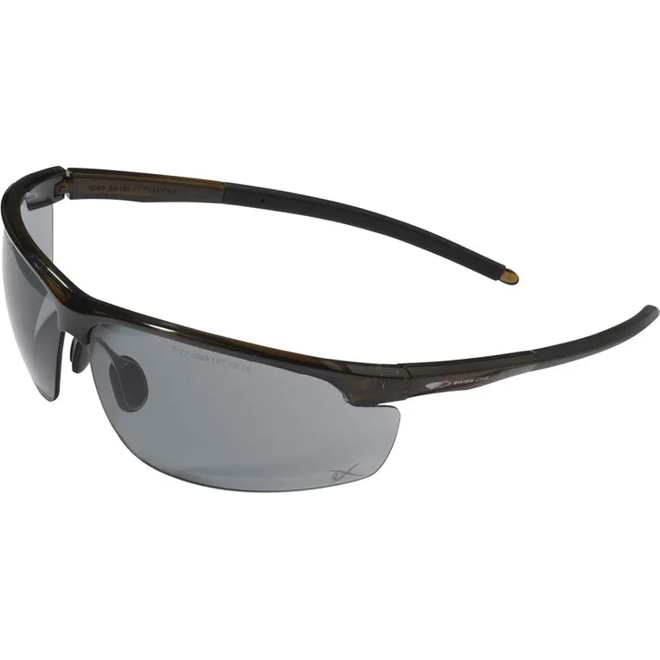 JSP 1LEO23S Leone KN UV400 Lichtbraune Brillenbrille mit Rahmen, AS/AF-Beschichtung, 10 Stück