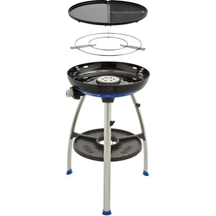 CADAC Carri Chef 2 BBQ - 50mbar - mobiler Gasgrill, Maße 93,4 x 69,6 x 69,6 cm