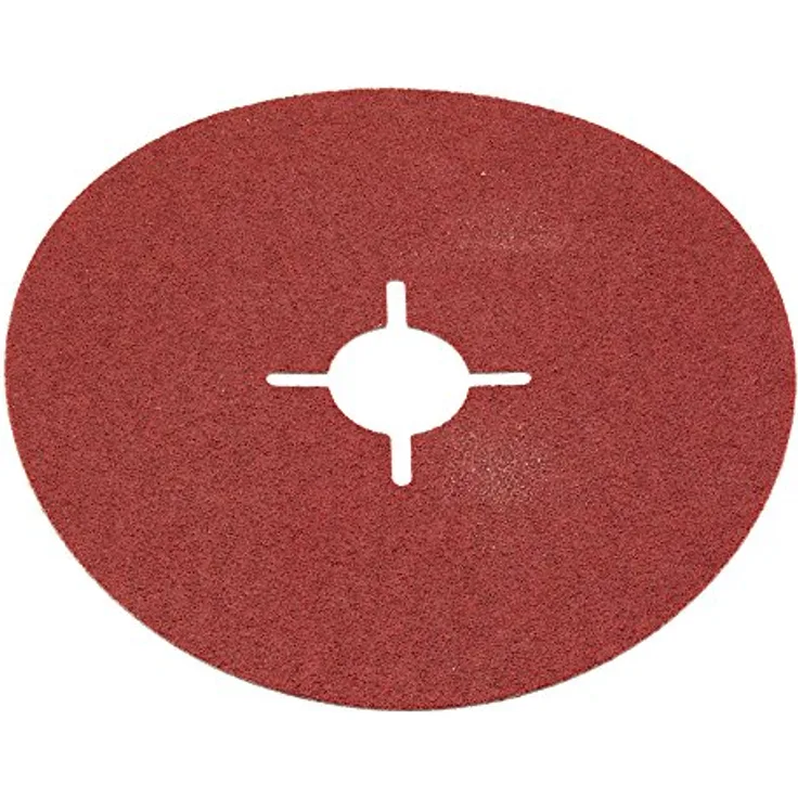 kwb Fiberschleifscheibe Korn 40 Cut-Fix Sparpack 715840 (Schleifscheibe, 115 x 22, 5 Stück, für schwere Schleifarbeiten, Stahl)