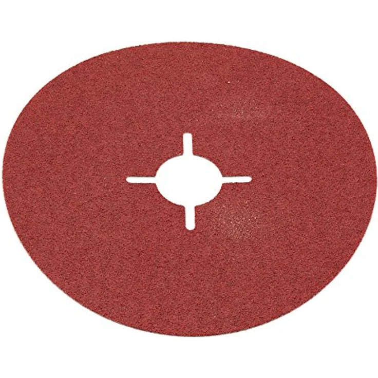 kwb Fiberschleifscheibe Korn 40 Cut-Fix Sparpack 715840 (Schleifscheibe, 115 x 22, 5 Stück, für schwere Schleifarbeiten, Stahl)