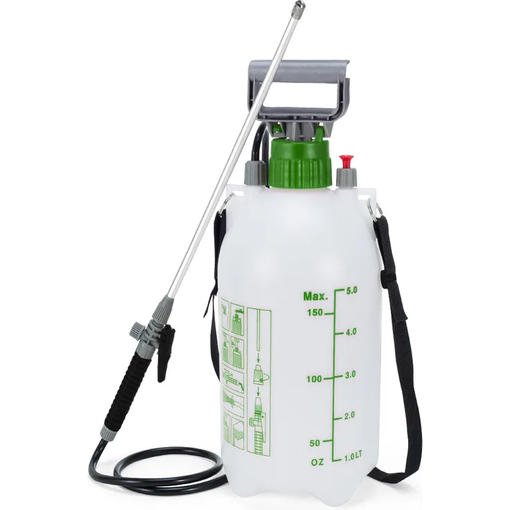 Westerholt 1111 Drucksprühgerät Drucksprüher 5 Liter mit Tragegurt 4017265372137