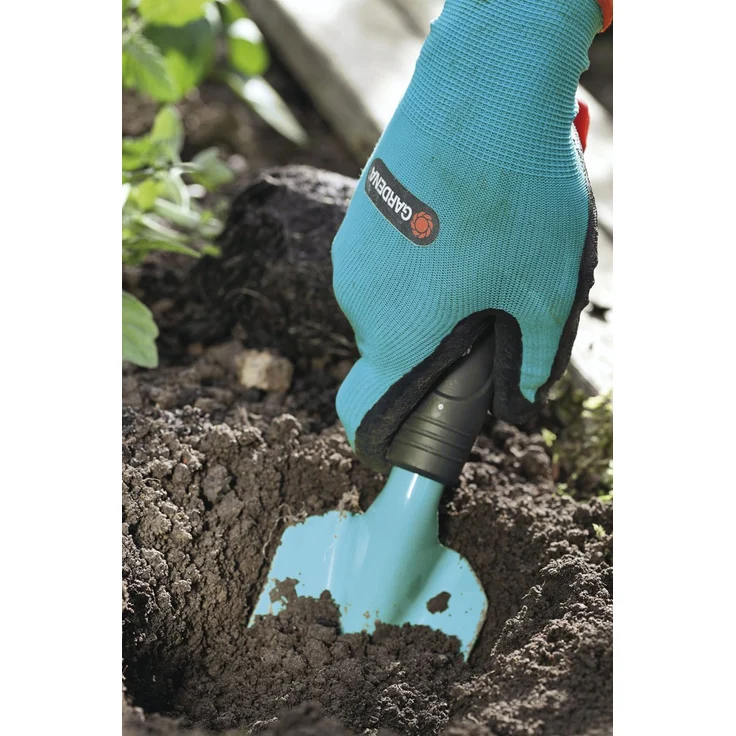 GARDENA Gartenhandschuhe 00206 Garten- und Bodenhandschuh: Gartenhandschuhe für grobe Garten- und Bodenarbeiten, Größe 10-XL, atmungsaktiv, wasserresistent dank Latexbeschichtung, optimaler Grip und Schutz 208-20 – Bild 3