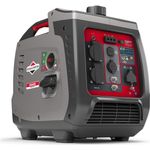 Briggs & Stratton 030800 Benzin Inverter Stromerzeuger Generator der PowerSmart Serie P2400 mit 2400 Watt-1800 Watt sauberem Strom, ultraleise und leichtgewichtigise und leichtgewichtig, W