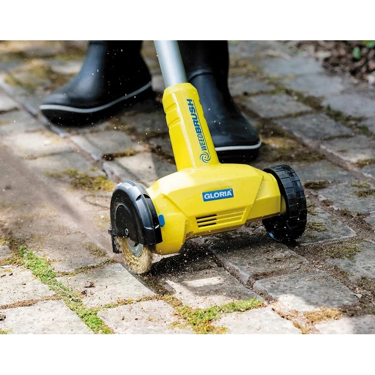 Gloria Ersatzbürste MultiBrush WeedBrush 728835 Stahldraht-Fugenbürste 11cm Durchmesser – Bild 4