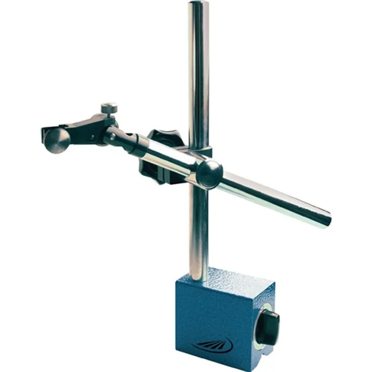 Universal-MagnetmessstativRadius 180mm,Fuß 75x60x80mm,H500mm