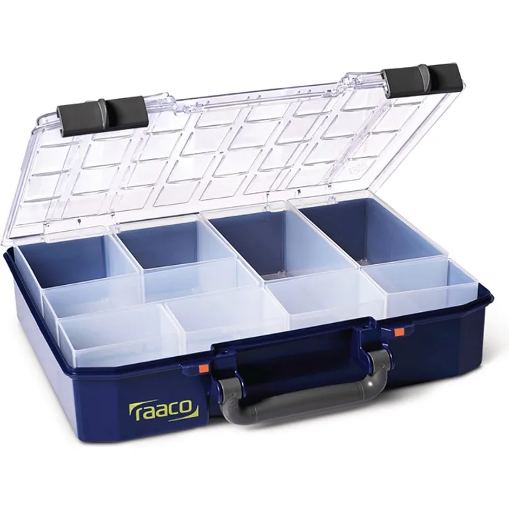raaco 143608.0 Sortimentskasten CarryLite 80'' 4x8-9 in blau