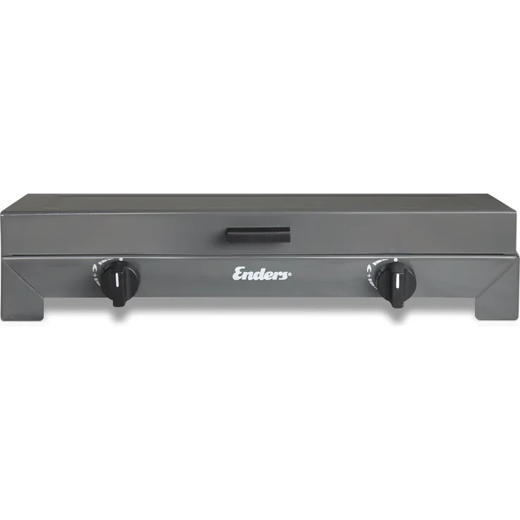 Enders Campingkocher CANBERRA 2, 1790, Gaskocher, 2-flammig, Edelstahl