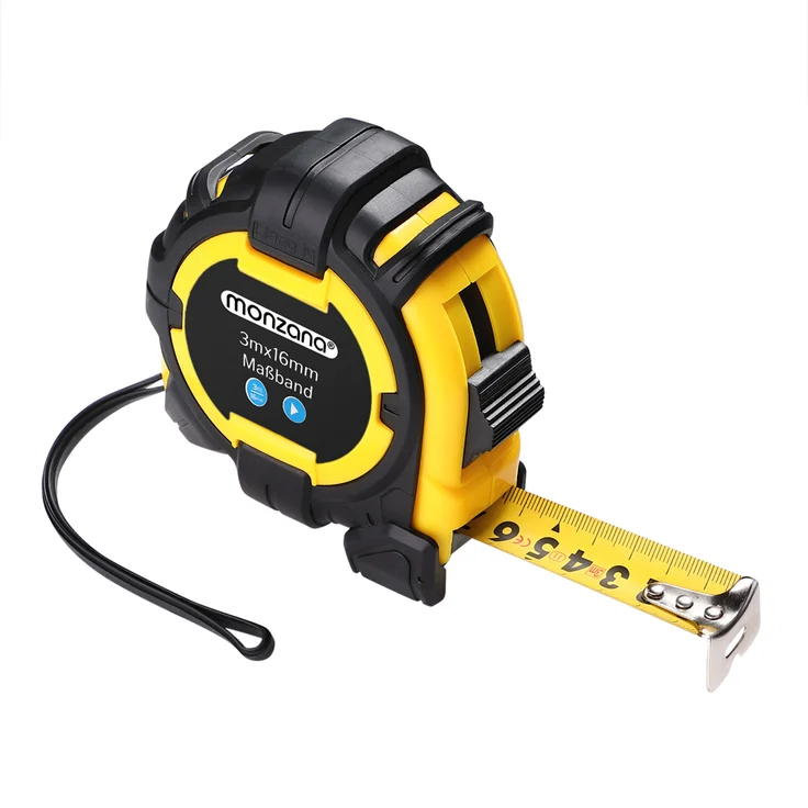 Maßband 3m 5m 7,5m 10m Bandmaß Rollmaßband Messband Rollmeter Rollband monzana® 3m – Bild 1