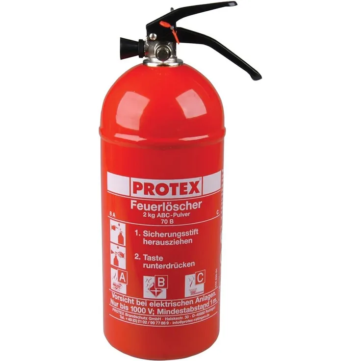 Protex PD 2 GA mit Fahrzeughalter 2 kg