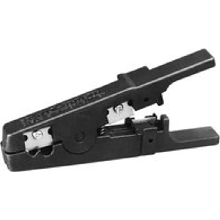 fixPOINT Abisolierwerkzeug mit 4 Klingen (Universal) black