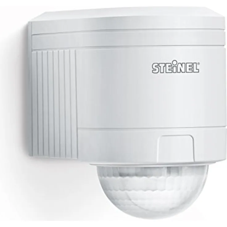 Steinel Bewegungsmelder IS 240 DUO weiß, 240° Erfassung, 12 m Reichweite, innen/ außen, 1000 W Schaltlast, IP54