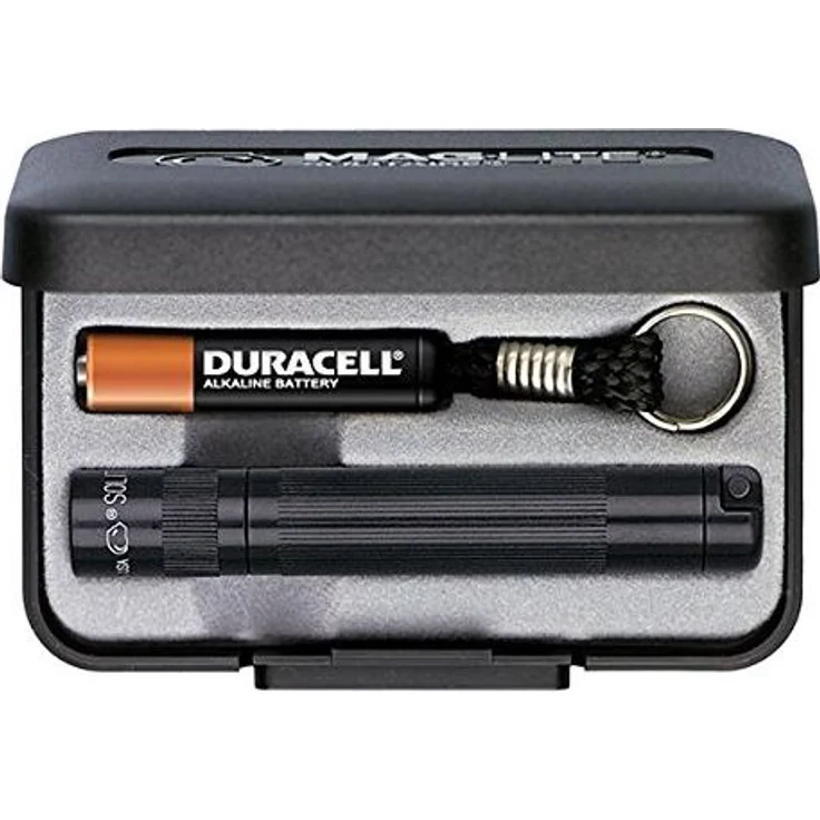 Mag-Lite Mini-Taschenlampe Solitaire (K3A012) im Geschenketui schwarz – Bild 2