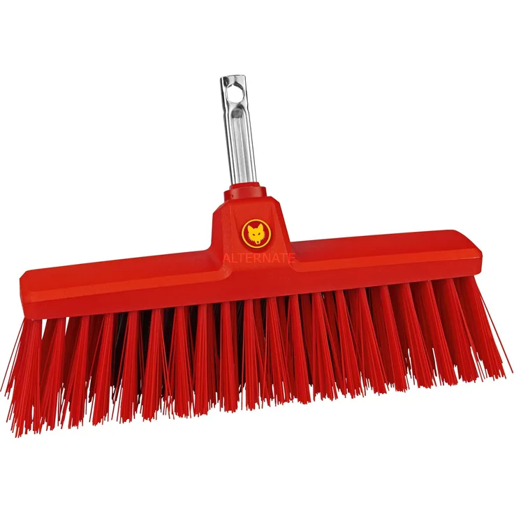 WOLF-Garten Terrassenbesen TB 350 M, multi-star Besen, rot-grau, 35cm