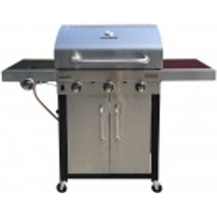 Char-Broil 340 S Performance Gasgrill, silber, Edelstahl – Bild 1