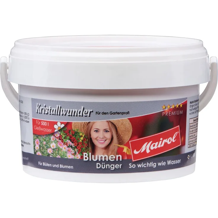 MAIROL Premium Blumen Dünger Kristallwunder, 500 g