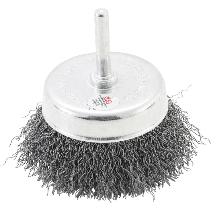 BGS technic Topfbürste Aufnahme 6 mm Stift 75 mm