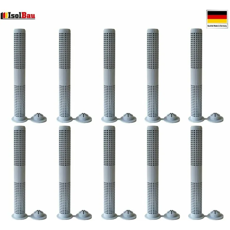 Siebhülsen 10 Siebhülse 16x130 für Bolzen Ankerstangen M8 - M10 Verbundmörtel