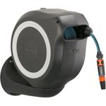 GARDENA Wand-Schlauchbox RollUp M 18612-20 20 Meter weiß 18612-20 180° schwenkbar frostsicher, UV-beständig