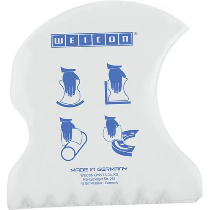 WEICON 10953020 Konturspachtel Flexy, Weiß-Blau