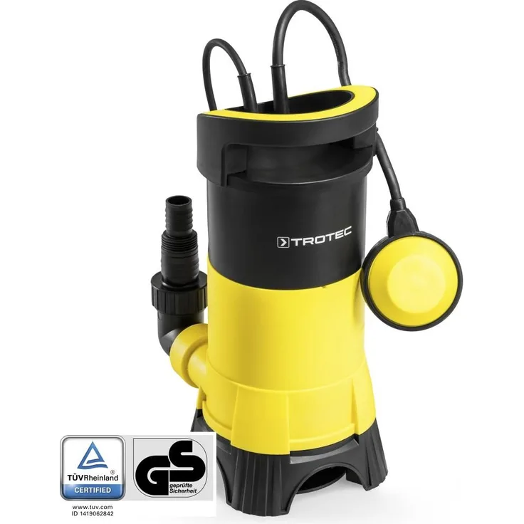 Trotec Schmutzwasser-Tauchpumpe TWP 7025 E Tauchmotorpumpe