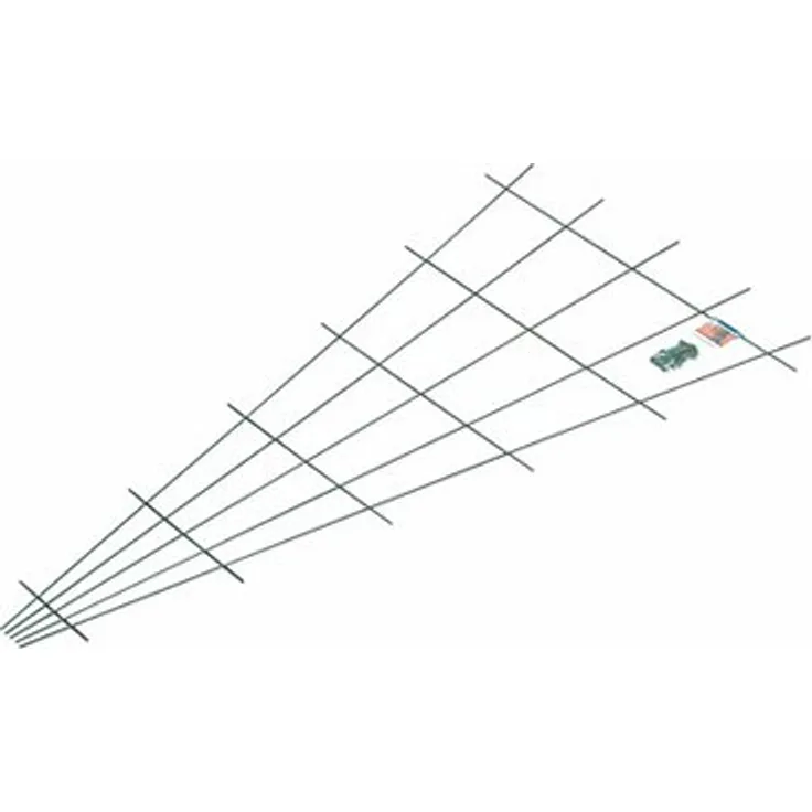 OBI Fächerspalier 150 cm x 75 cm Grün