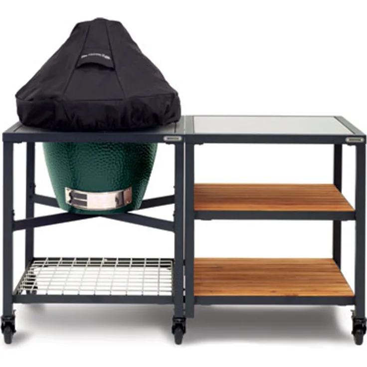 Big Green Egg Grillabdeckung, für Built-In & Kücheninseln XL-L, schwarz, wetterfest