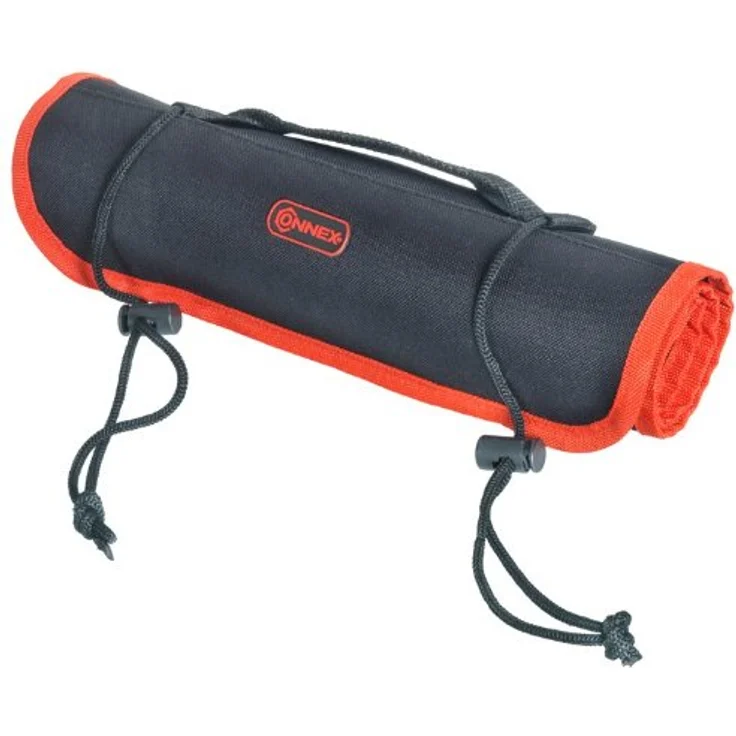 Connex Werkzeugrolltasche - 22 Fächer & Halteschiene für Stecknüsse - Unbestückt - Mit Tragegriff - Aus Polyester-Werkzeugrolle-Rolltasche-Werkzeugtasche für Wartungsmechaniker - COX952062 – Bild 1