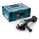 Makita DGA504ZJ Akku-Winkelschleifer im Makpac 8500 U/min 125 mm 2,3 kg