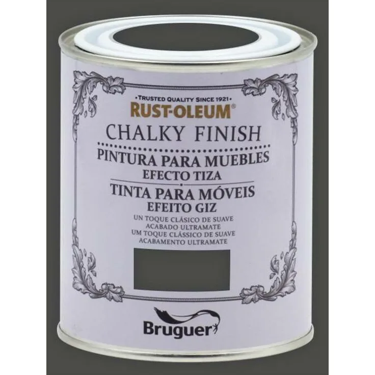 Malerei-Effekt Kreide Chalk Paint Xylazel , 750 ml - 813 Graphite - Rust-oleum