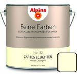 Alpina Feine Farbe No. 32 2,5 l, helles lichtgelb, Zartes Leuchten