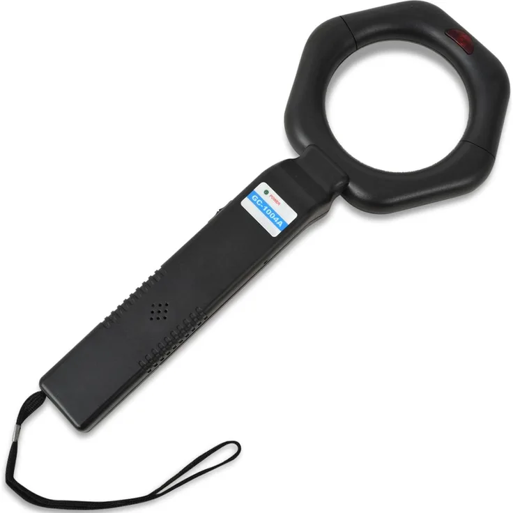 vidaXL Hand-Metalldetektor Schwarz